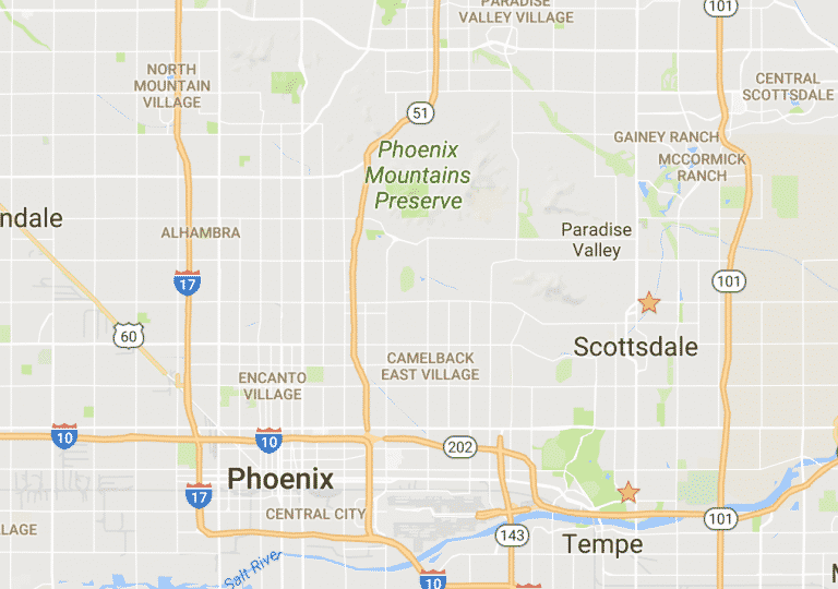 Phoenix airbnb market rental area